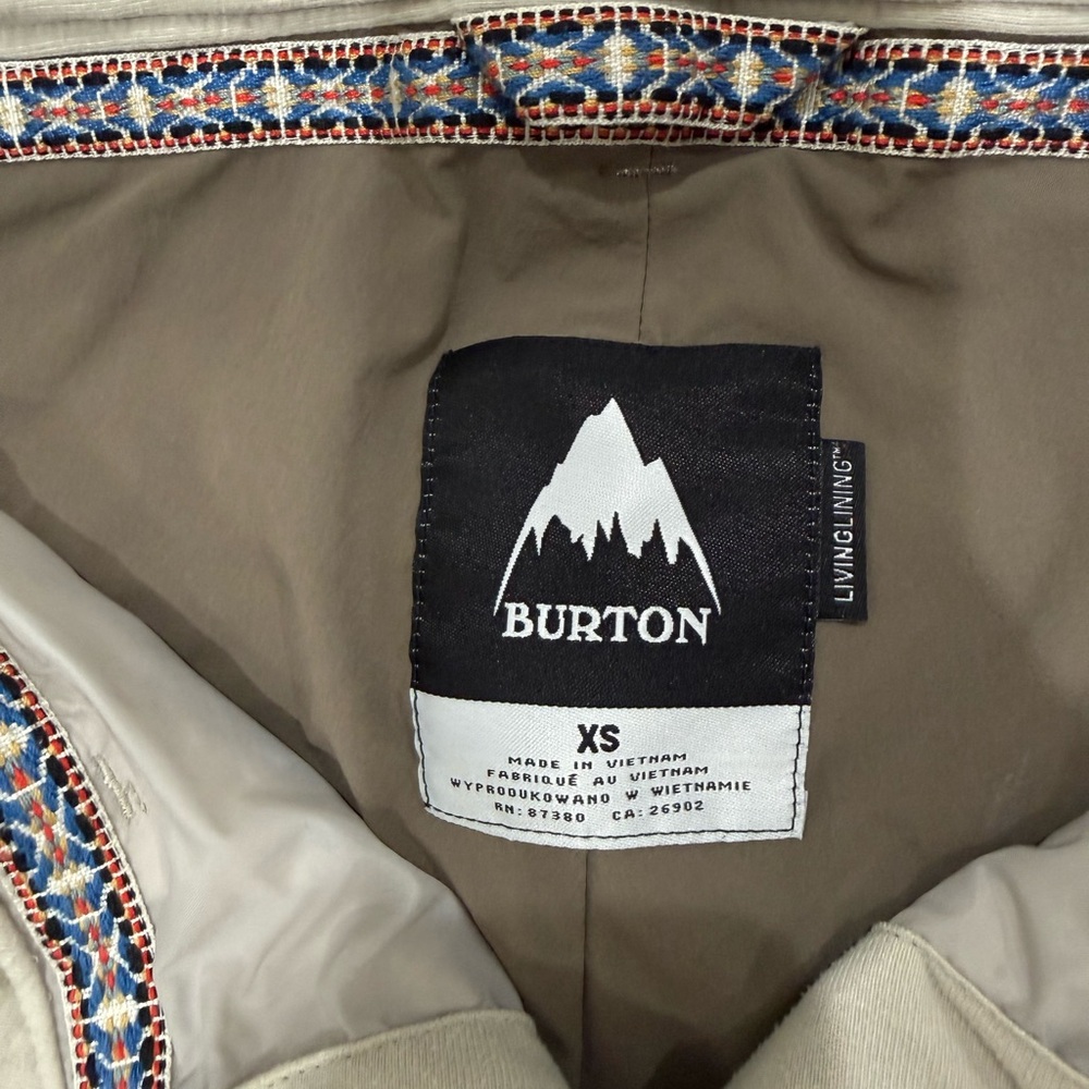 Women’s Burton Gloria Pant White XS - Picture 2 of 8